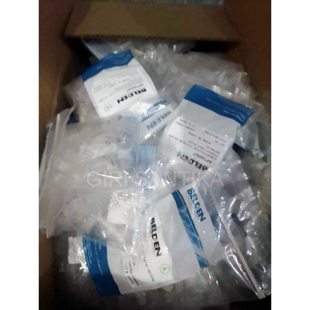 Jual Konektor BELDEN CAT5e RJ45 AP700007 (Isi 50Pcs) Original | Shopee ...