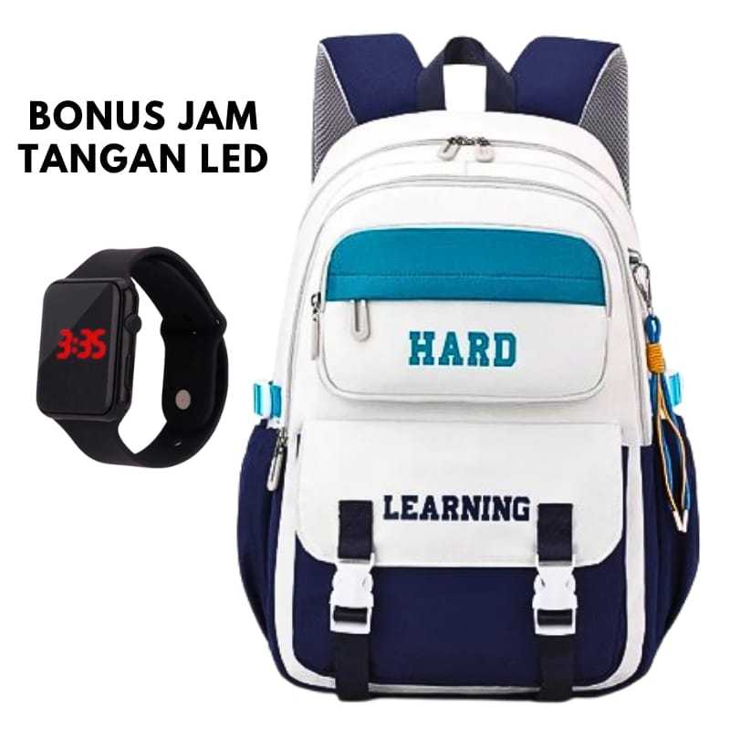  Jual Tas Sekolah Backpack Unisex Tas Sekolah Hard Learning Tas Ransel Motiv 