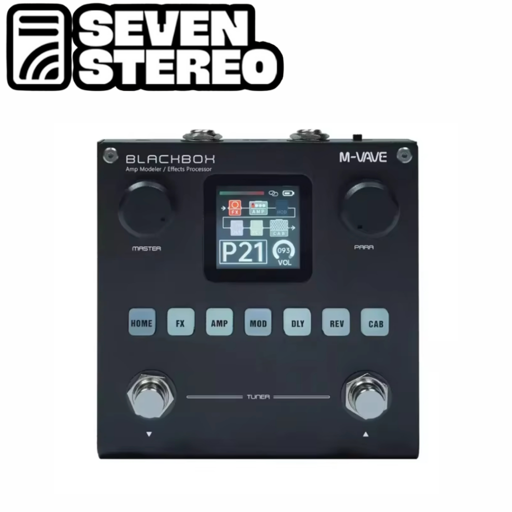 BLACKBOX M-VAVE ギター、ベース AMP Modeler マルチエフェクト