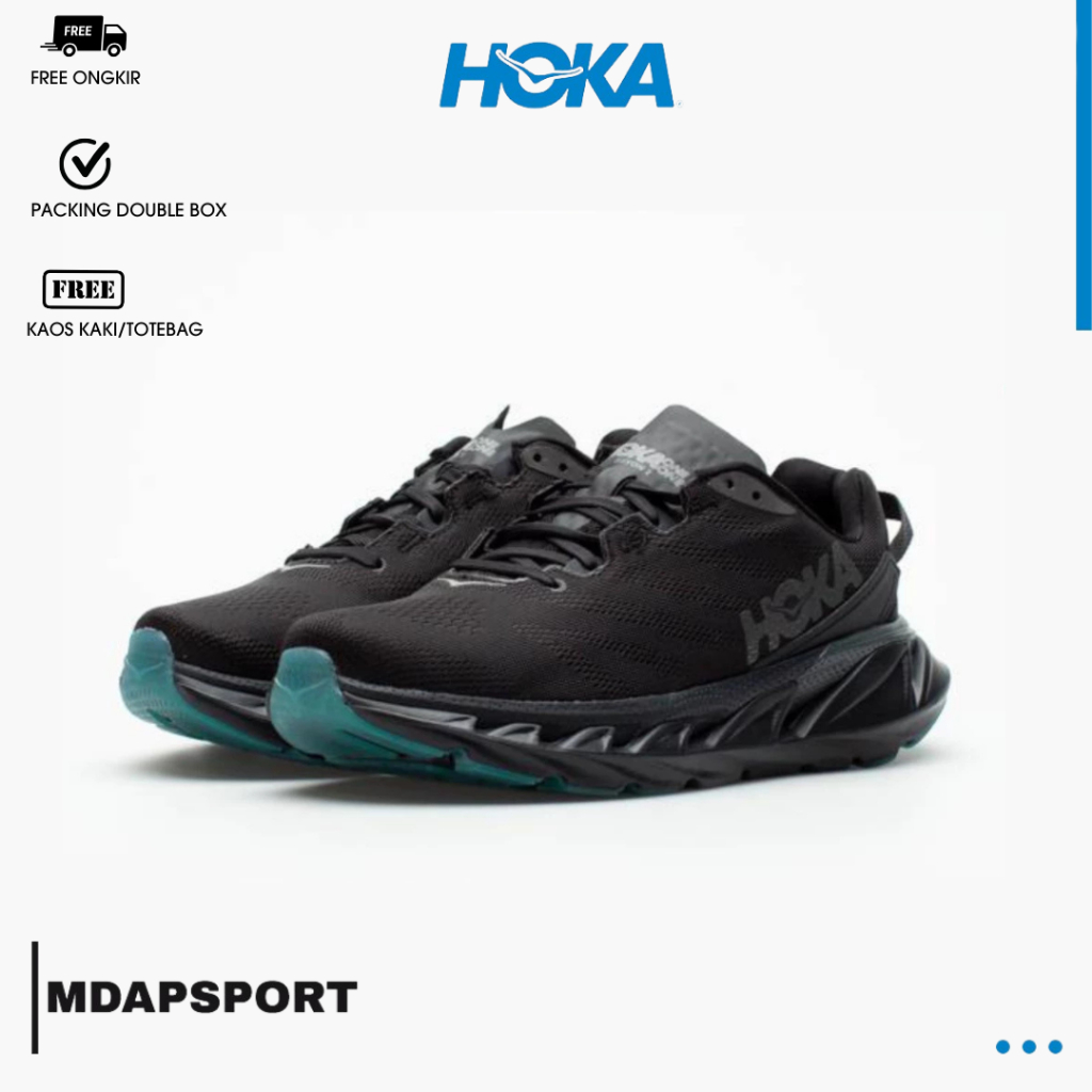 Hoka newest one one evevon 2 black mens 8.5