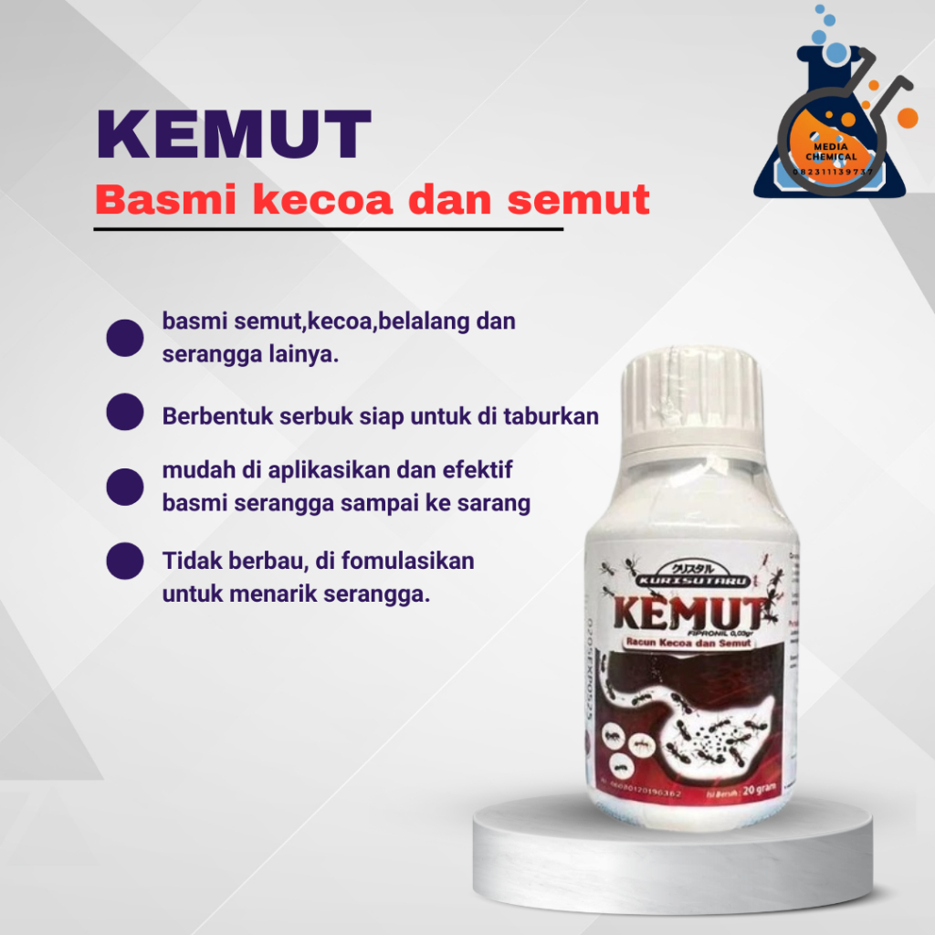 Jual Kemut 20 gram umpan pembasmi semut dan kecoa | Shopee Indonesia