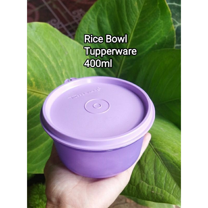 Jual Rice Bowl 400ml Tupperware baru | Shopee Indonesia
