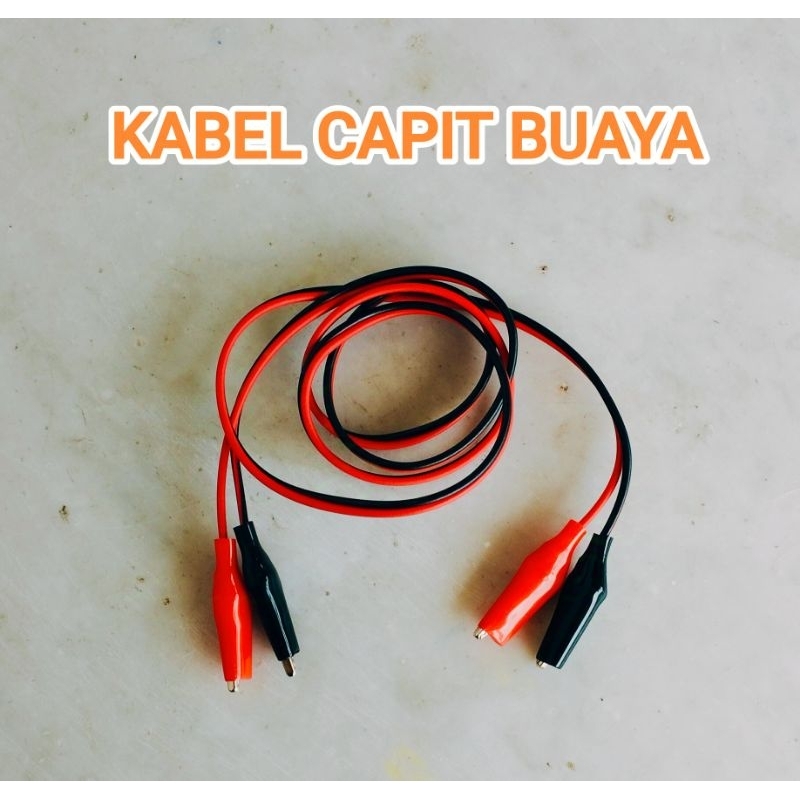 Jual Kabel Capit buaya to power supply | kabel capit buaya tu Usb buaya ...