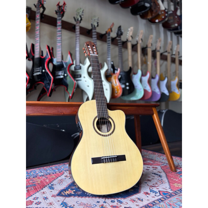 Jual Gitar Classic Cort AC160CFTL NAT Original (SECOND HAND) | Shopee ...