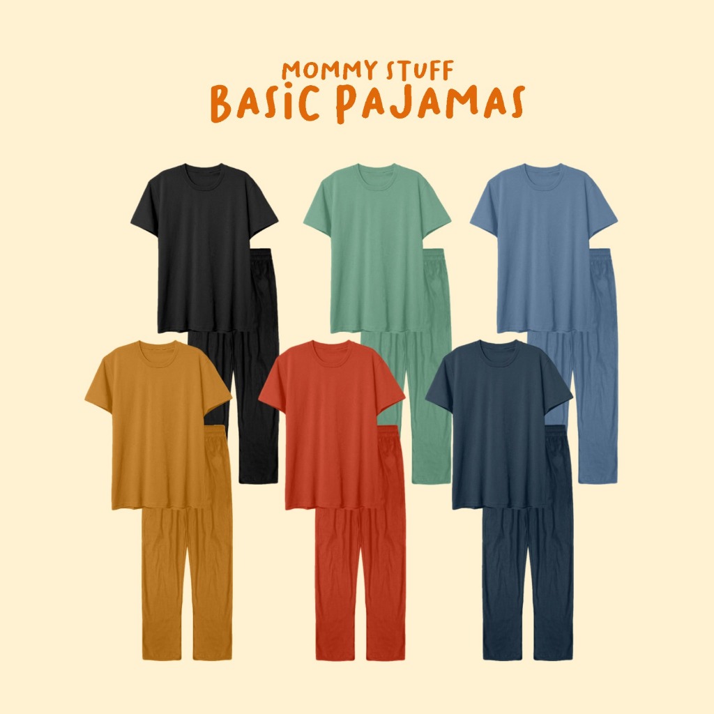 Jual PAJAMAS BASIC KAOS DEWASA COTTON | Shopee Indonesia