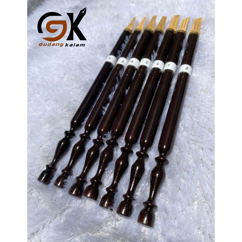 Jual SATU SET KALAM NASKAH KALIGRAFI,MATA KALAM(BAMBU) | Shopee Indonesia