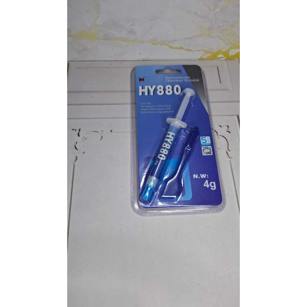 Jual Thermal Grease Paste Halnziye HY880 4gram PASTA PROCESOR HY880 ...