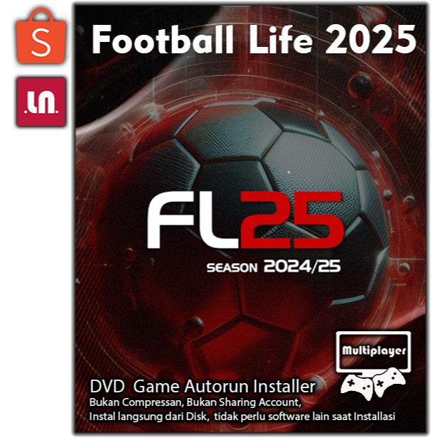 Jual SP Football Life 2025 Full Game PC DVD Game Shopee Indonesia