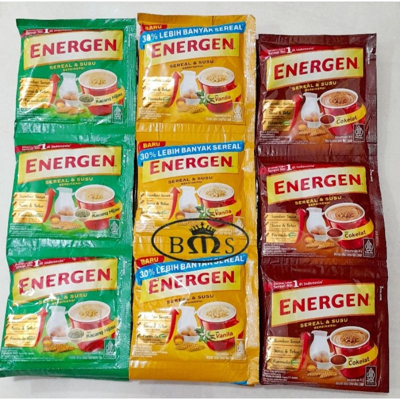 Jual ENERGEN Rentengan | Shopee Indonesia