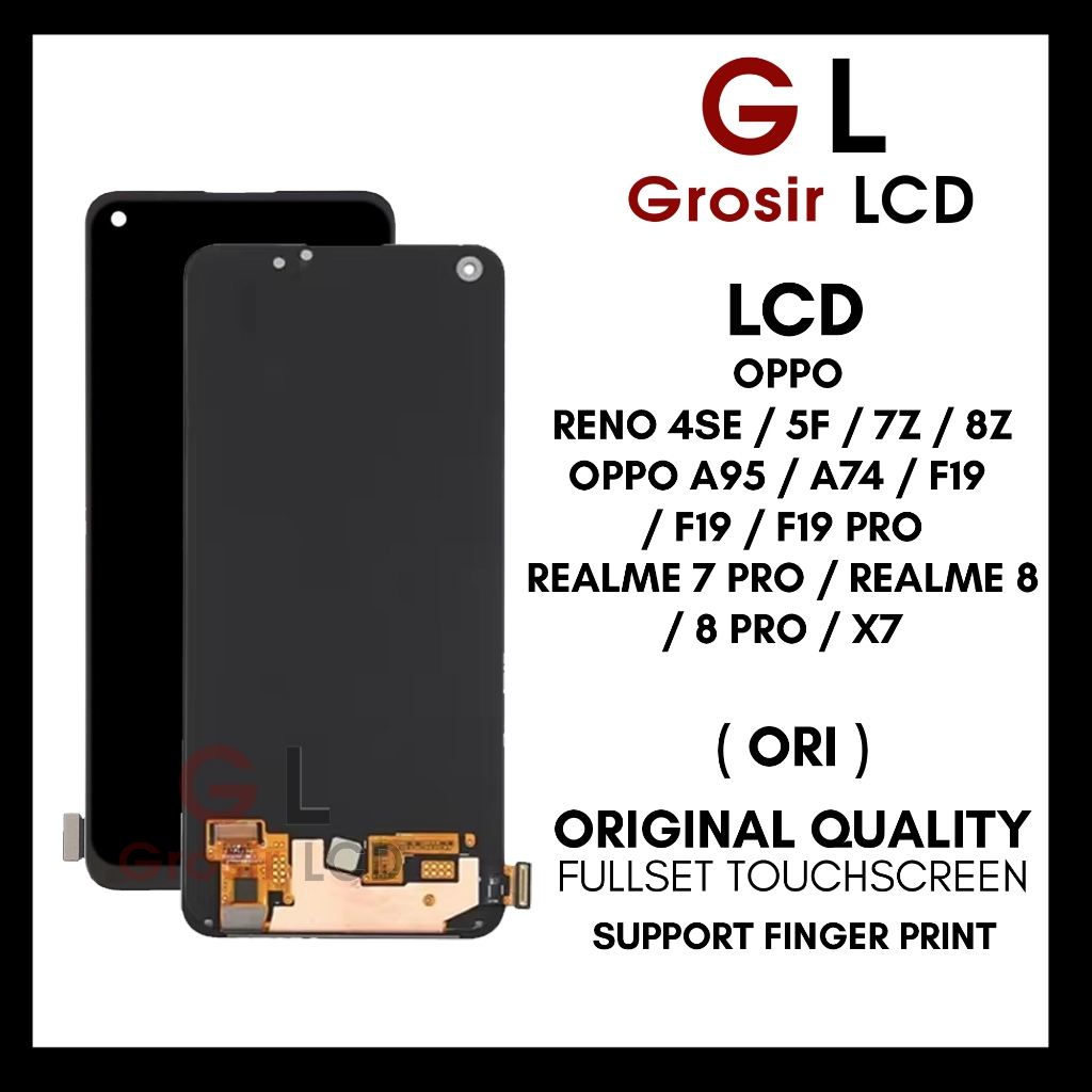 Jual Grosir LCD Oppo Reno 4SE/ 5F / 7z / 8z / LCD Oppo A95 / A74 / F19 ...