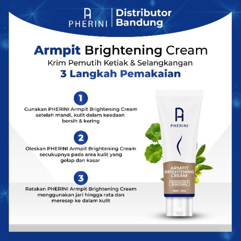 Jual PHERINI New Packaging Underarm Armpit Brightening Cream | Pherini ...