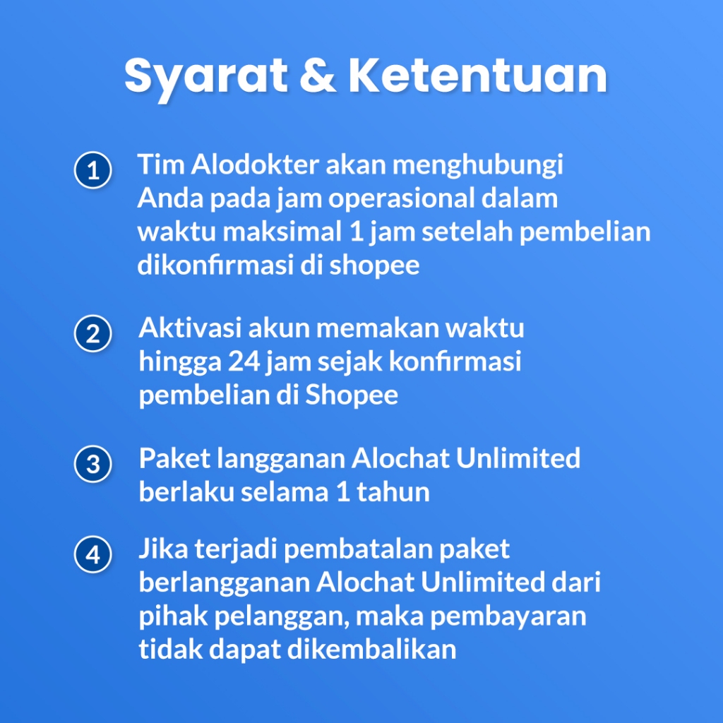 Jual Alodokter - Unlimited Chat Dokter Spesialis, Langganan Chat Dokter ...