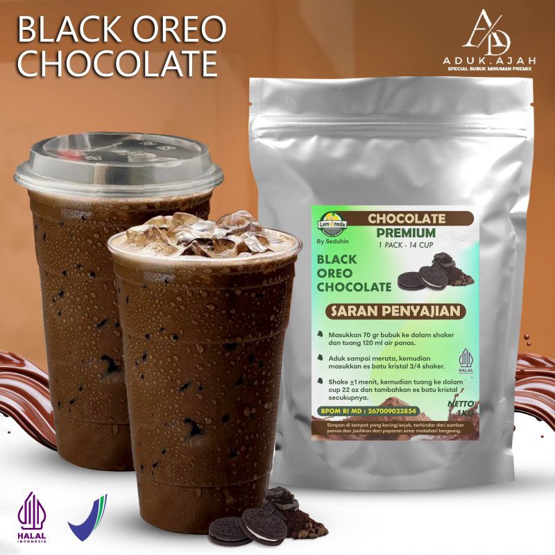 Jual ADUK AJAH - MINUMAN BUBUK CHOCOLATE BLACK RODEO 1KG | Shopee Indonesia