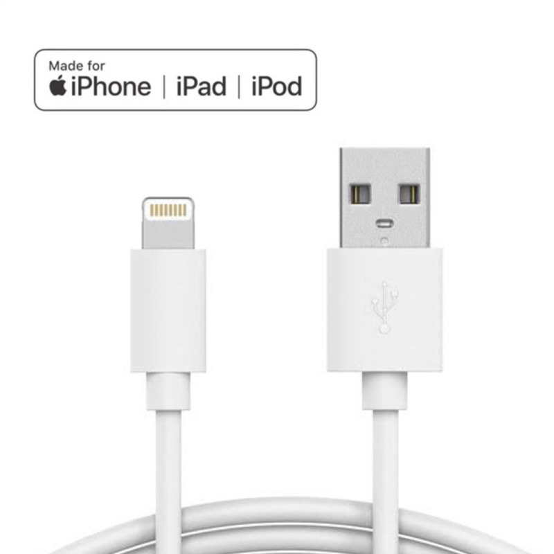 PKU STORE KABEL DATA USB LIGHTNING LIGHTNING CABLE DATA for iPhone  Kabel iPad iPod iP 5/6/7/8