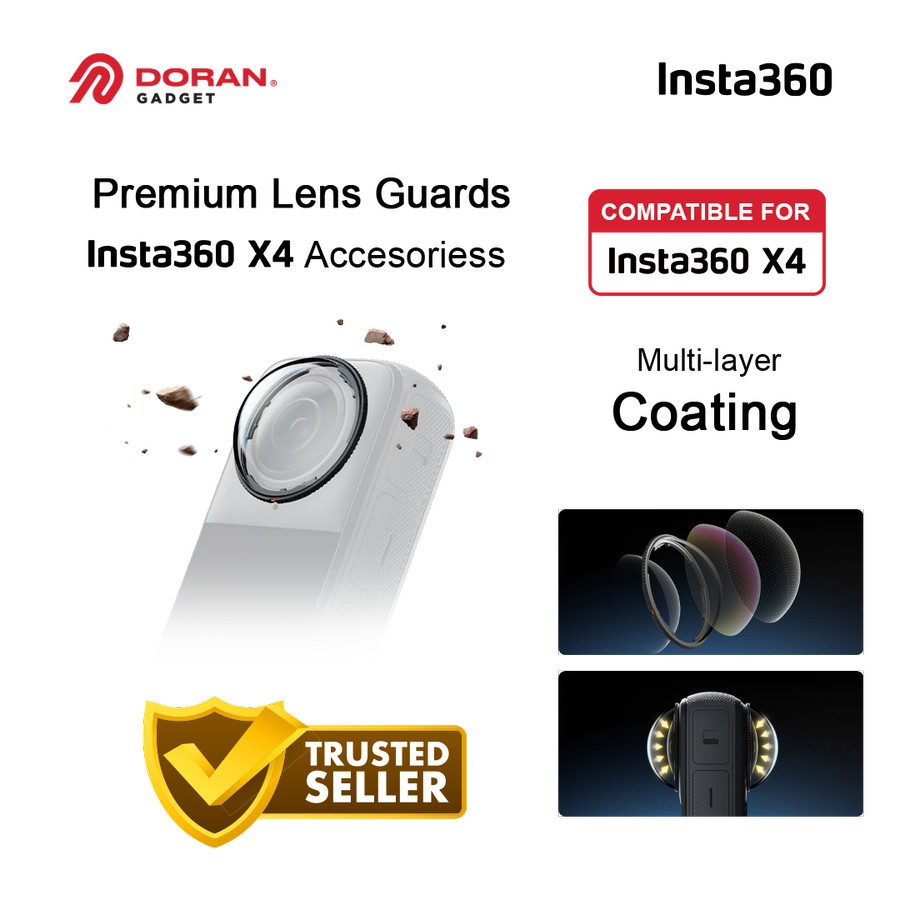 Adicop Batteries Et Chargeur Triple Pour Insta 360 X4 - 2500 MAh - Charge Rapide Et Sécurisée