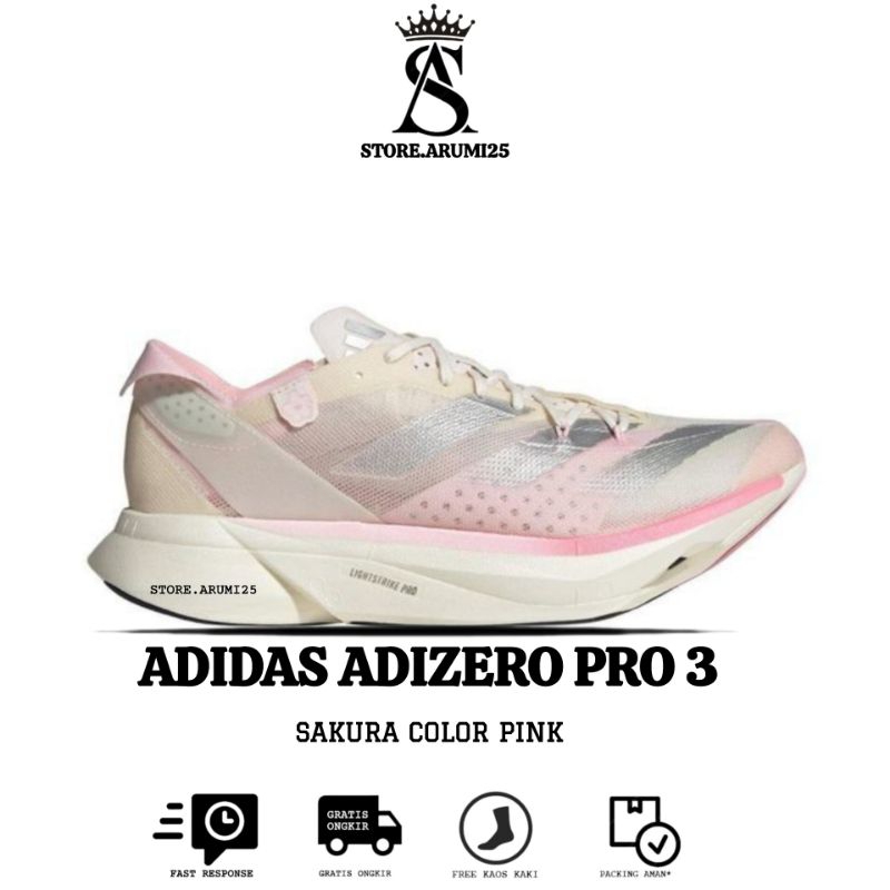Jual Sepatu Adidas Adizero Pro Sakura Color Pink Shopee Indonesia