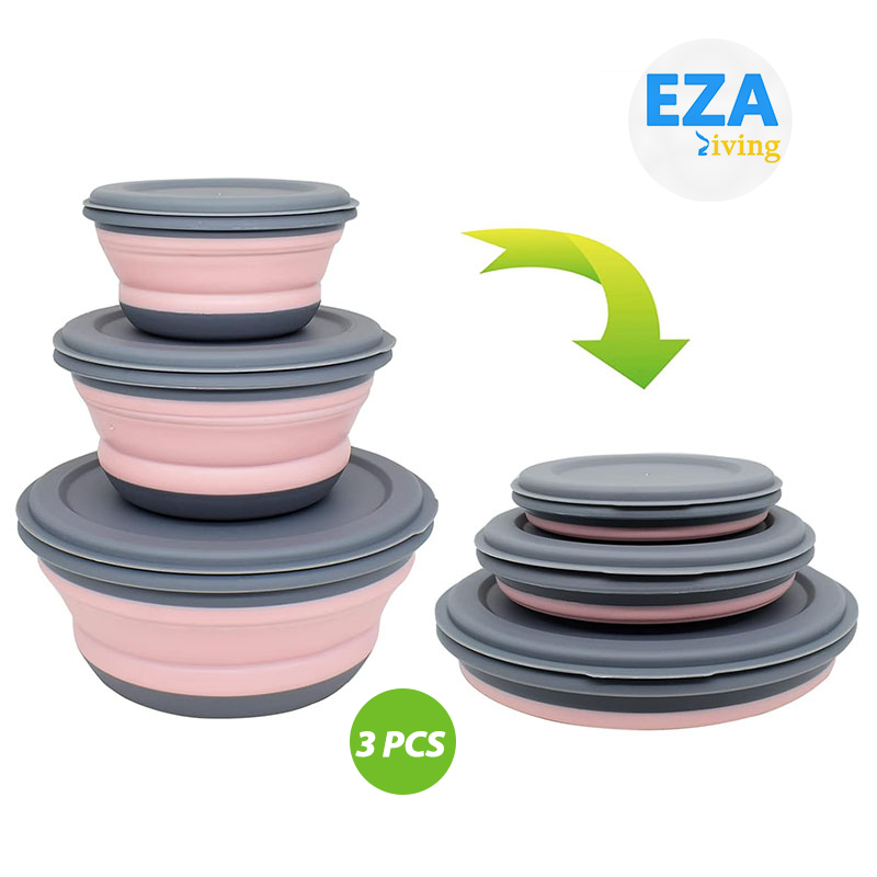 44-teiliges Silikon Lunchbox-Set – Mit Backschalen & Tier-Picks, Bunt