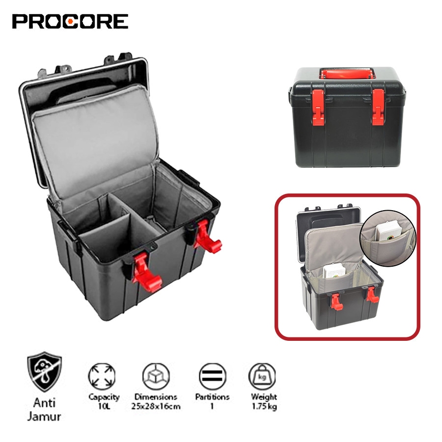Jual Procore P10 Dry Box Kamera Pro core P-10 Drybox Camera 10 Liter ...