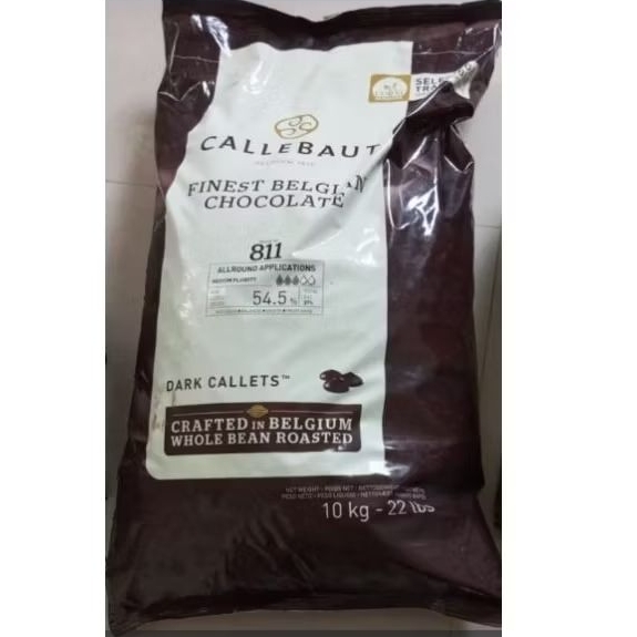 thumbnail image 2 of Callebaut Chocolate Bundle – 4 Varieties (70%, 811, 36%, 28%) 2.5kg Each, 10kg Total Belgian Chocolate 2 of 5