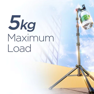 Tripod 2 1 Meter Besi Tripod Tongkat Selfie Ringlight HP Kamera Lengkap Tripod Holder HP