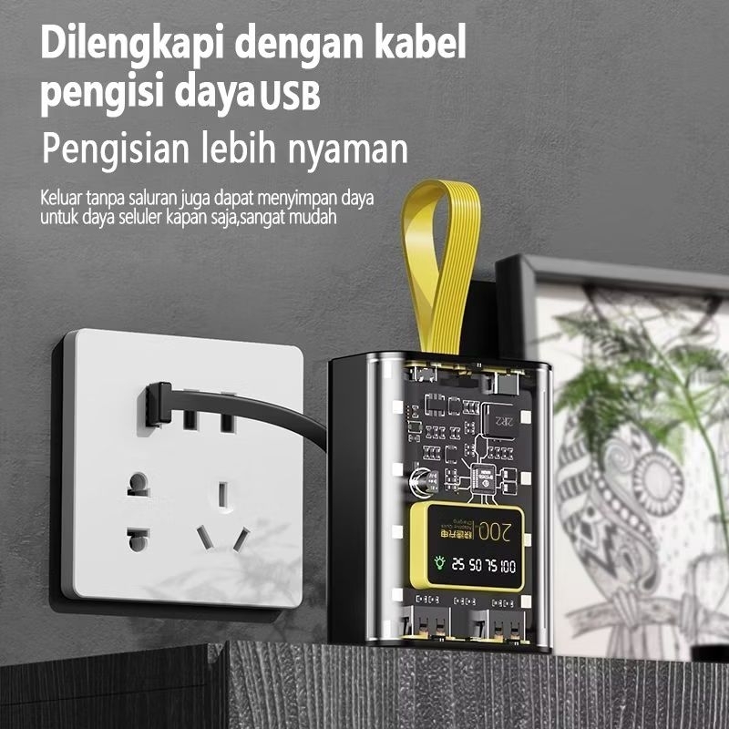 Jual Power Bank Mini 20000mAh Super Lightweight Palm Size Universal