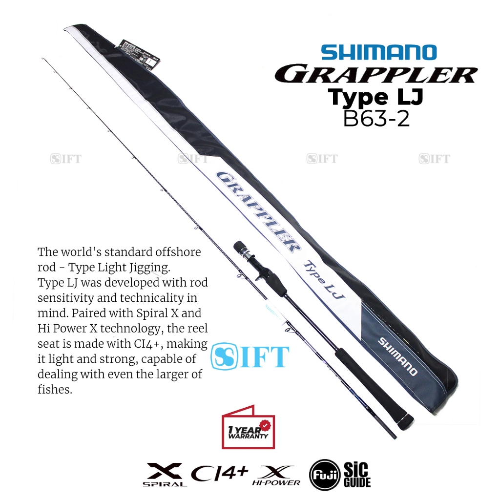 SHIMANO GRAPPLER TypeJとtype LJ（Joran BC Shimano GRAPPLER TYPE LJ 