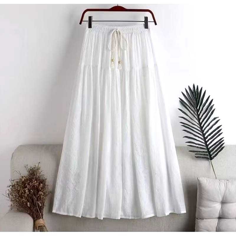 Jual Rok wanita lebaran terbaru 2026 rok panjang kekinian model korean ...