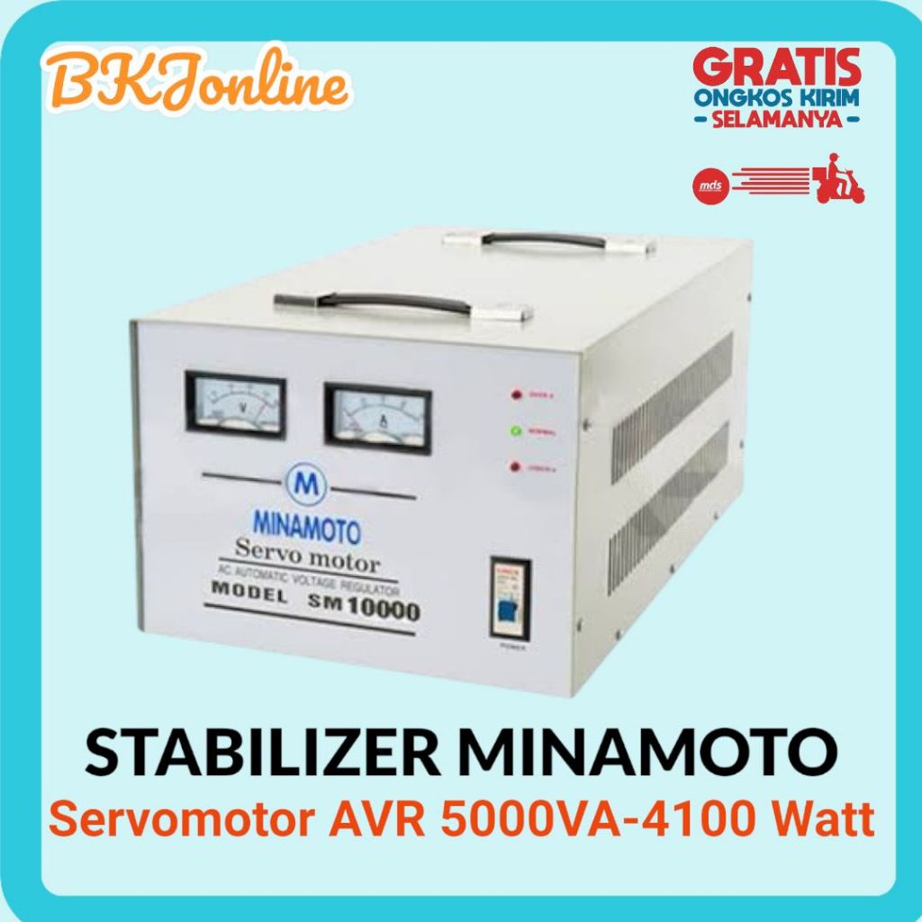 Jual Stabilizer / AVR / Stavolt MINAMOTO 5000VA- SM5000 | Shopee Indonesia