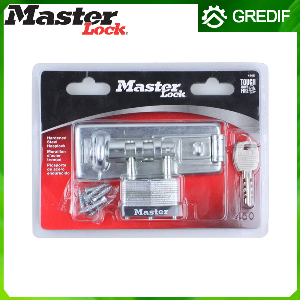 Jual Master Lock Hasplock Hasp Lock Padlock Ribbed Stainless Steel 450d ...