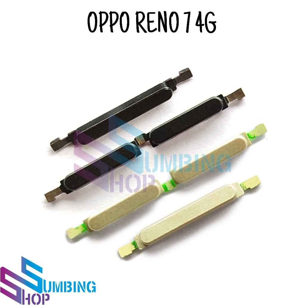 Jual Tombol Luar Oppo Reno 7 4G Rubber Power On Off Volume Pernik ...