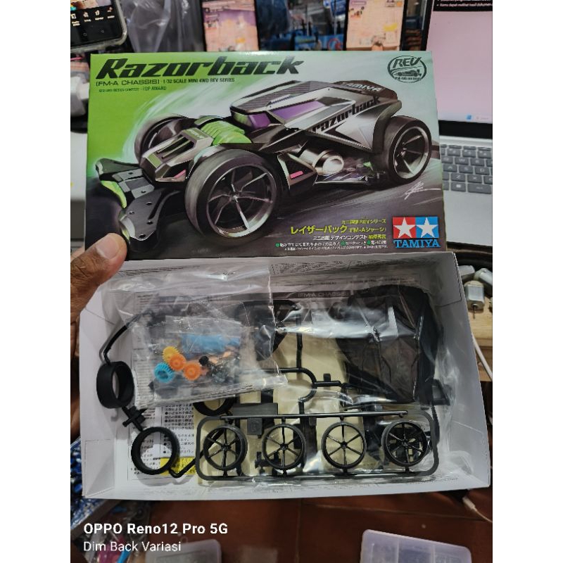 Jual Tamiya 18713 RazorBack Razor Back ( Minus CASIS, Gearbox, Akar ...