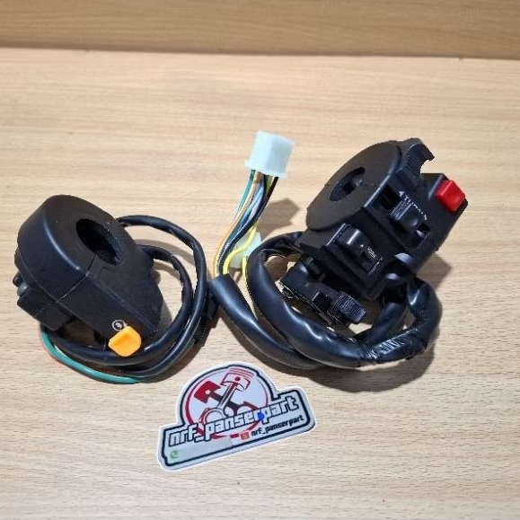 Jual SAKLAR KANAN/KIRI HOLDER STATER/KLAKSON SET SUZUKI SHOGUN 110 R ...