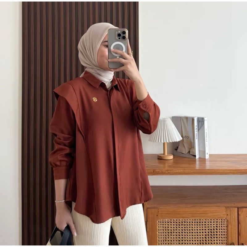 ANDINI BLOUSE SHAKILLA POLOS