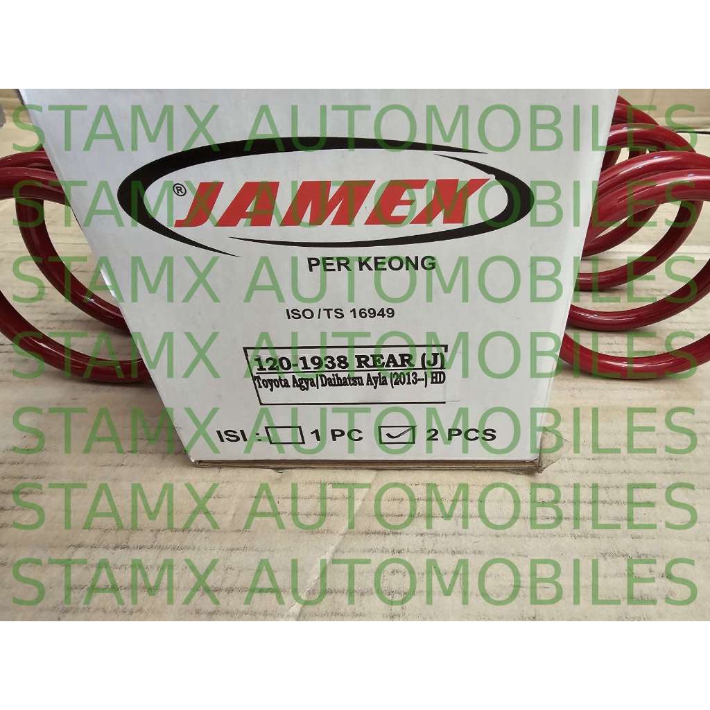Jual Per Keong / Ulir / Coil Spring Belakang sepasang ukuran standard ...