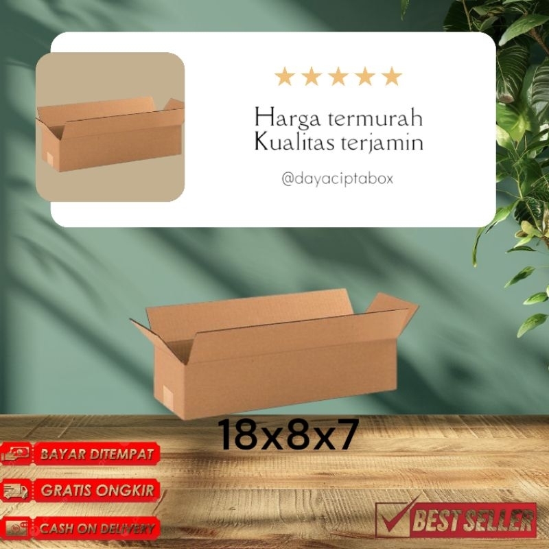 Jual kardus ukuran 18x8x7, Kardus Packing - Karton Box Dus Packaging ...