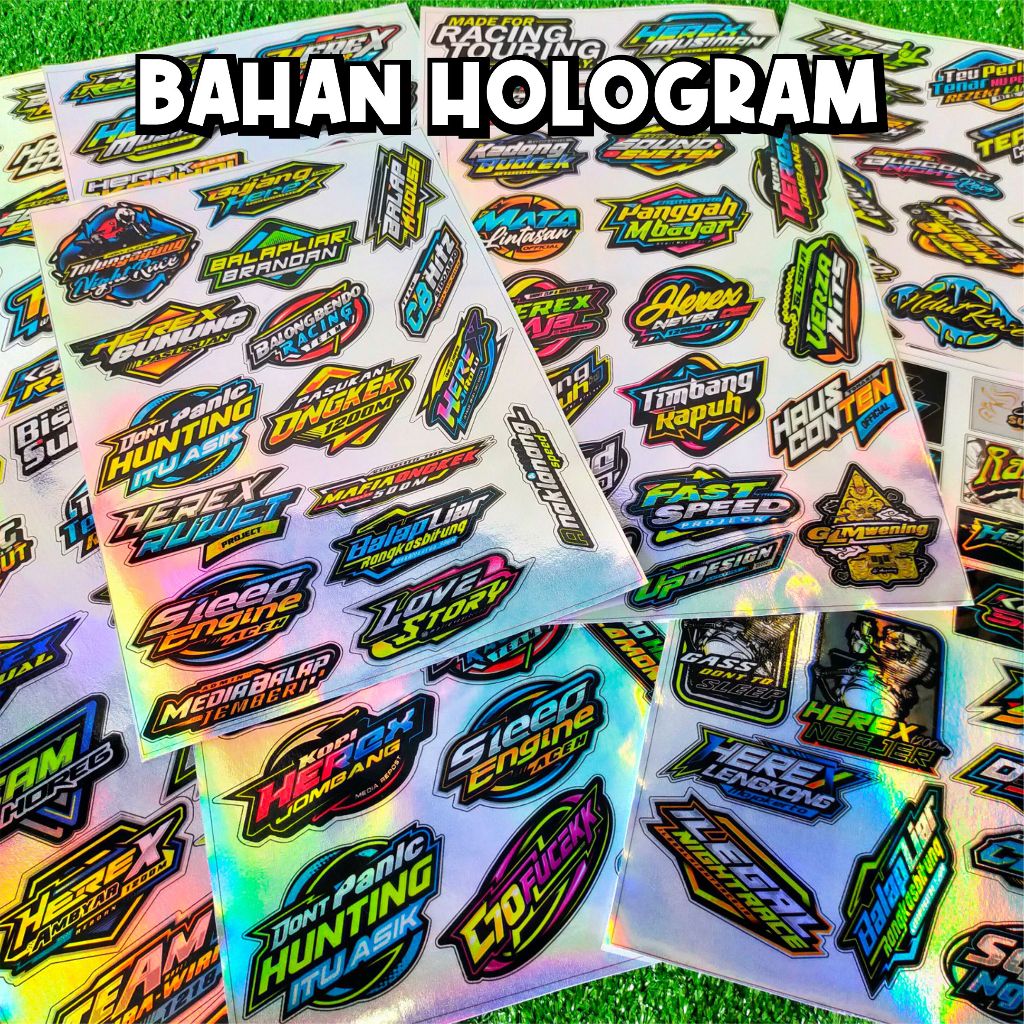 Jual Stiker Sticker Satuan Wong Lanang Ora Cerito Tapi Misuhi Glosy ...