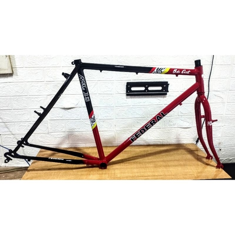 Jual Frame Sepeda Federal Bobcat MG20 size 21 rata air Repaint Redecal ...