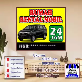 Jual Spanduk Rental Mobil Keren Terlengkap & Harga Terbaru Maret 2026 ...