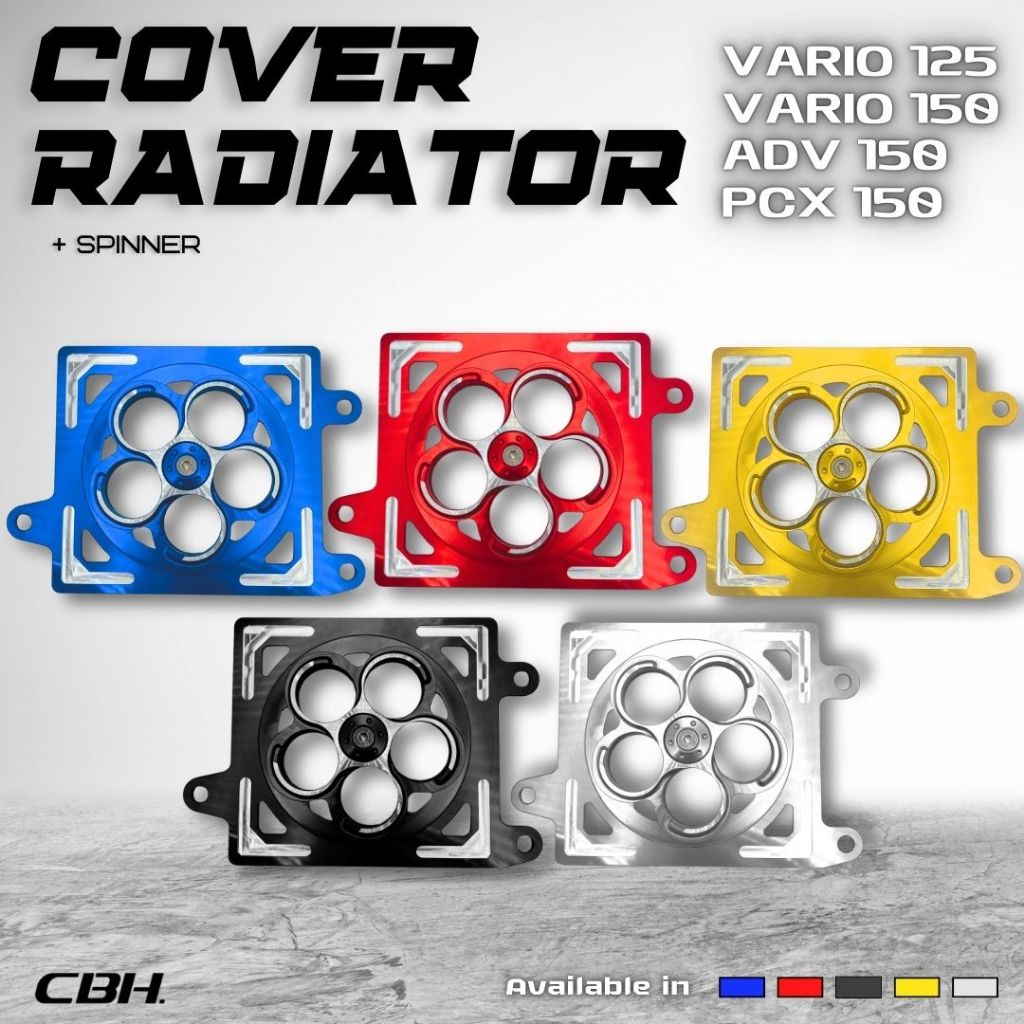 Jual Cover Radiator + Spinner - Vario 125 / Vario 150 / PCX 160 / ADV ...
