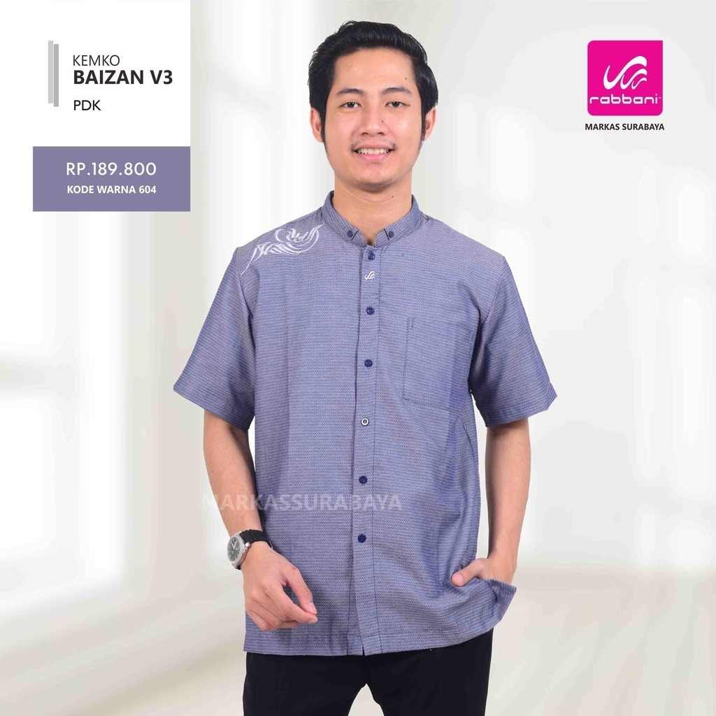 Jual Rabbani - Kemko Baizan Koko Lengan Pendek Dewasa | Shopee Indonesia
