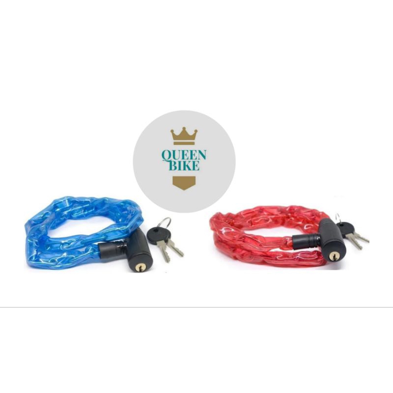 Jual Kunci Gembok Pengaman Sepeda Kunci Rantai Chain Lock EXOTIC 80cm ...