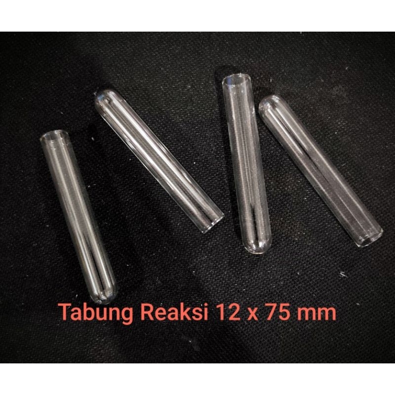 Jual Tabung Reaksi 12x75 mm Isi 5 / Tabung Reaksi Kaca | Shopee Indonesia
