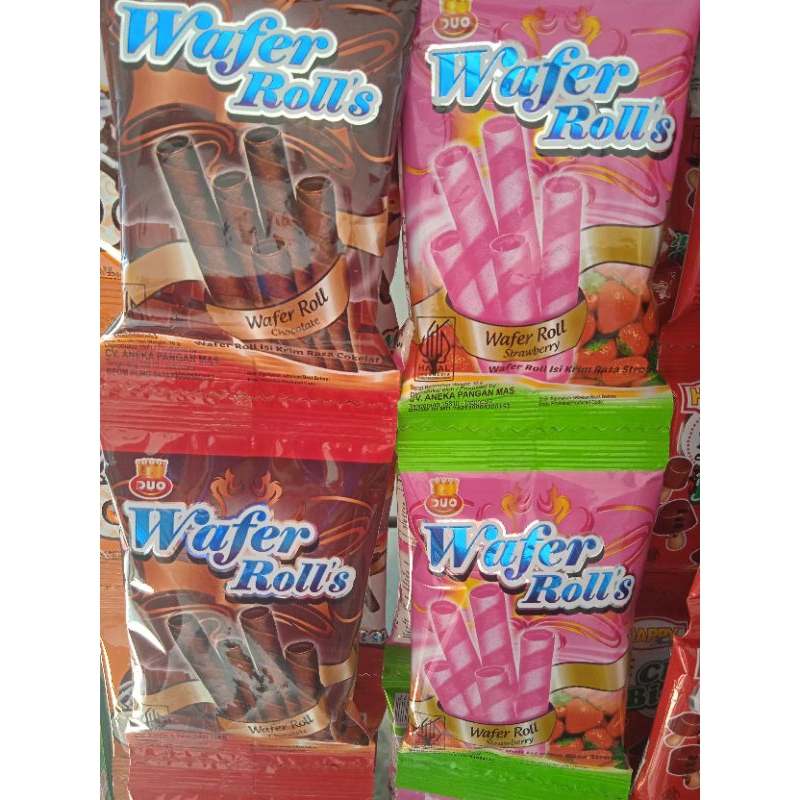 Jual wafer rolls (10pcs) | Shopee Indonesia
