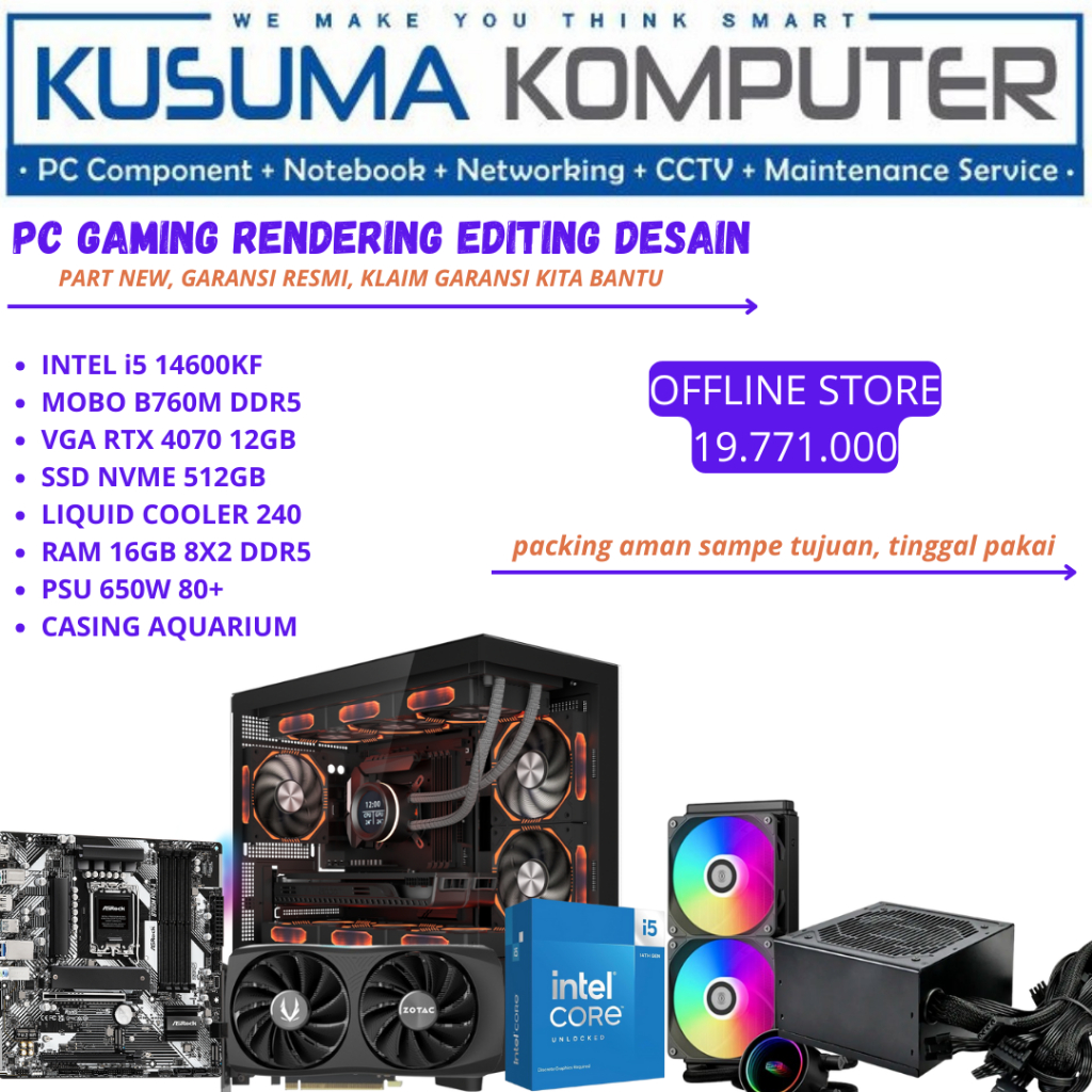Jual PC GAMING Pc Rakitan DESAIN EDITING INTEL CORE I5 Jual PC GAMING Pc Rakitan DESAIN EDITING INTEL CORE I5