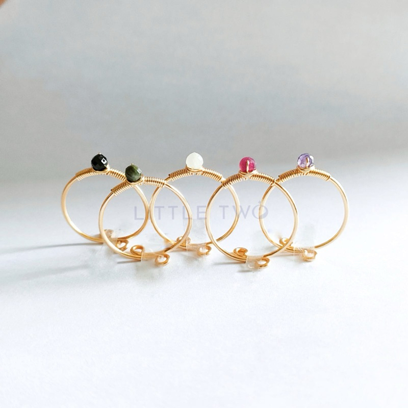 Jual LITTLE TWO Single Stone Ring- Cincin Batu Alam | Shopee Indonesia