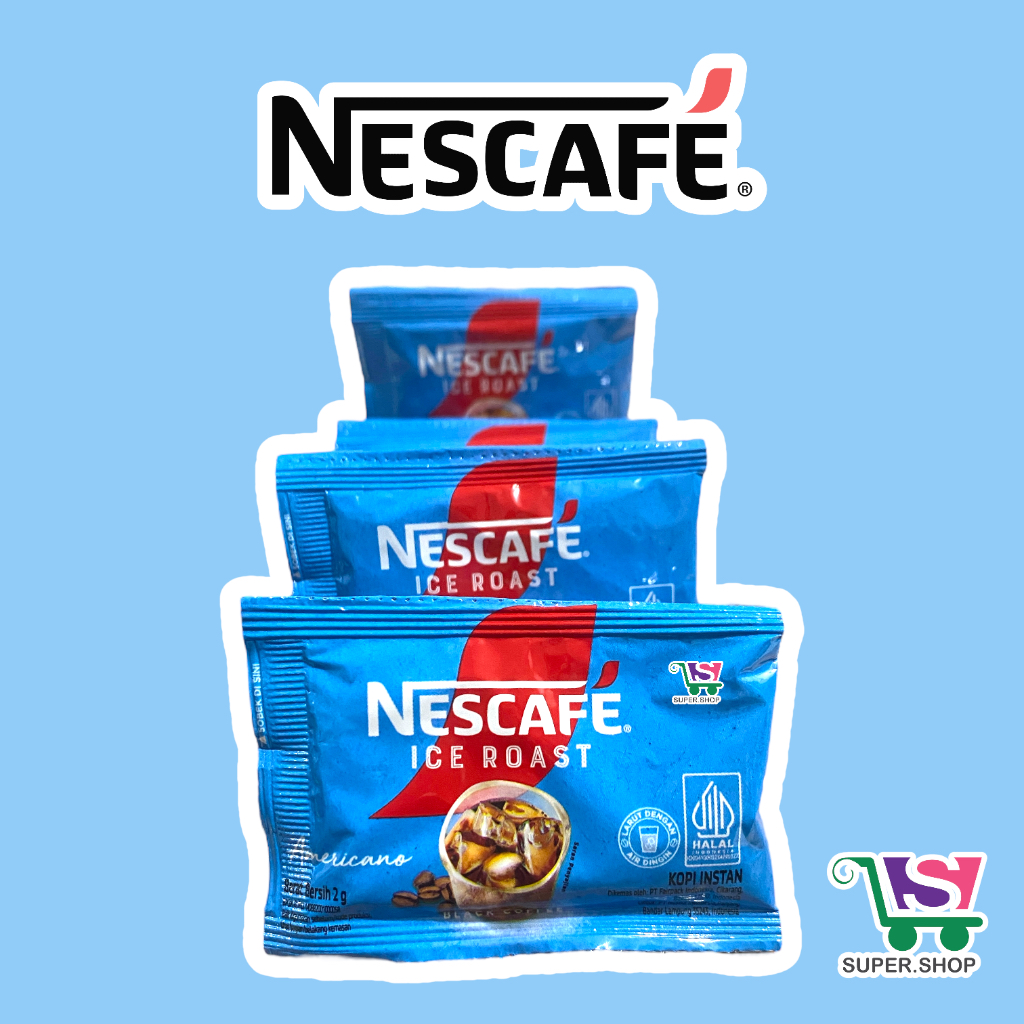 Jual Nescafe Ice Roast Americano Kopi Instan (isi 10 pcs) | Shopee ...