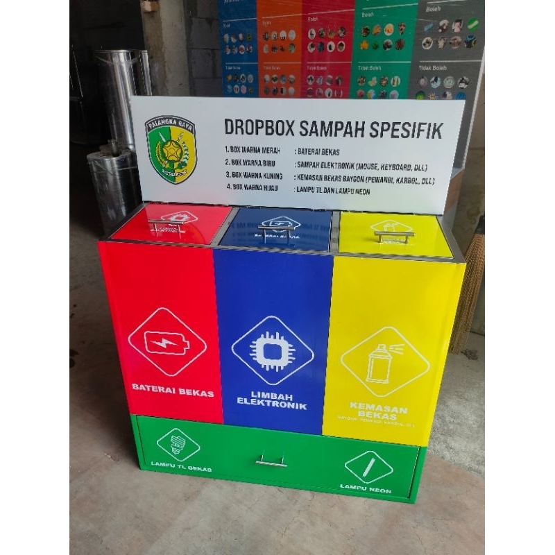 Jual Drop box 3 in 1 custom standing media | Shopee Indonesia