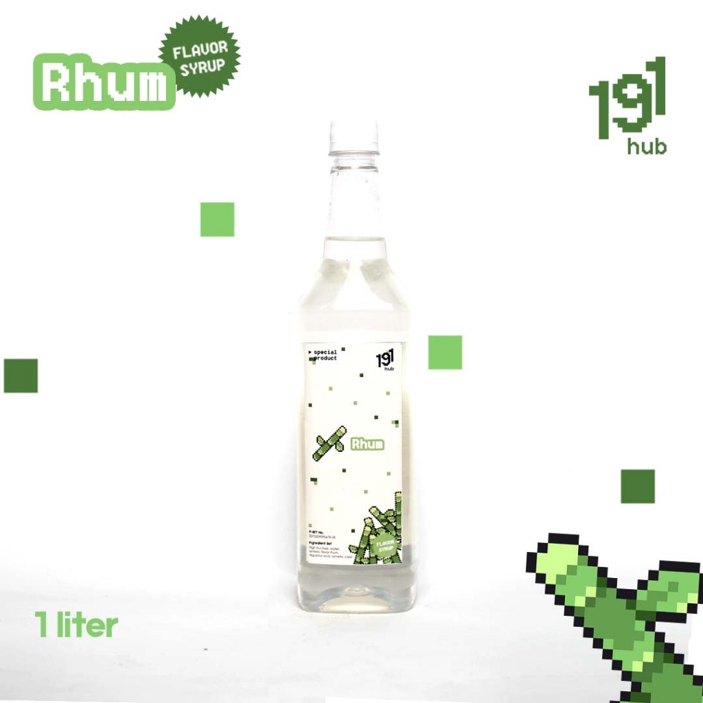Jual flavour syrup rhum 1000 ml | nineteen one hub | Shopee Indonesia