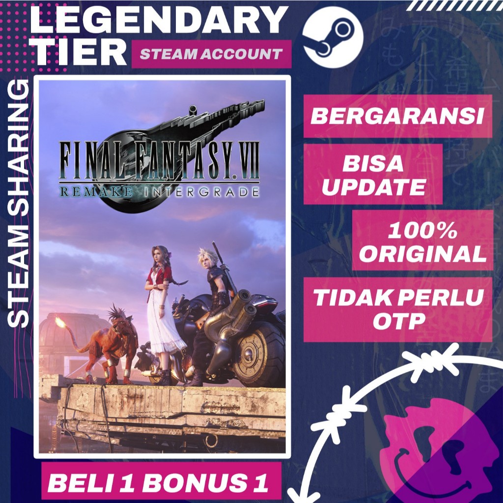 Jual FINAL FANTASY VII REMAKE INTERGRADE [Game Steam Original] | Shopee ...