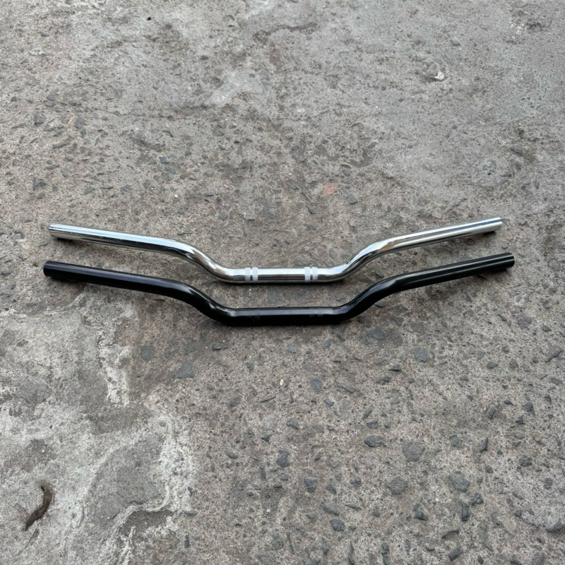 Jual STANK STIR RZR UNIVERSAL SEMUA MOTOR BAHAN TEBAL HITAM DAN CROME ...